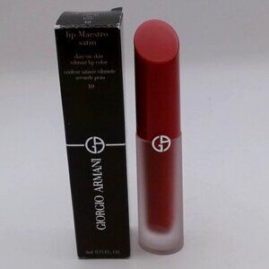 iorgio Armani Lip Maestro Satin #10 In Love‎ BNIB